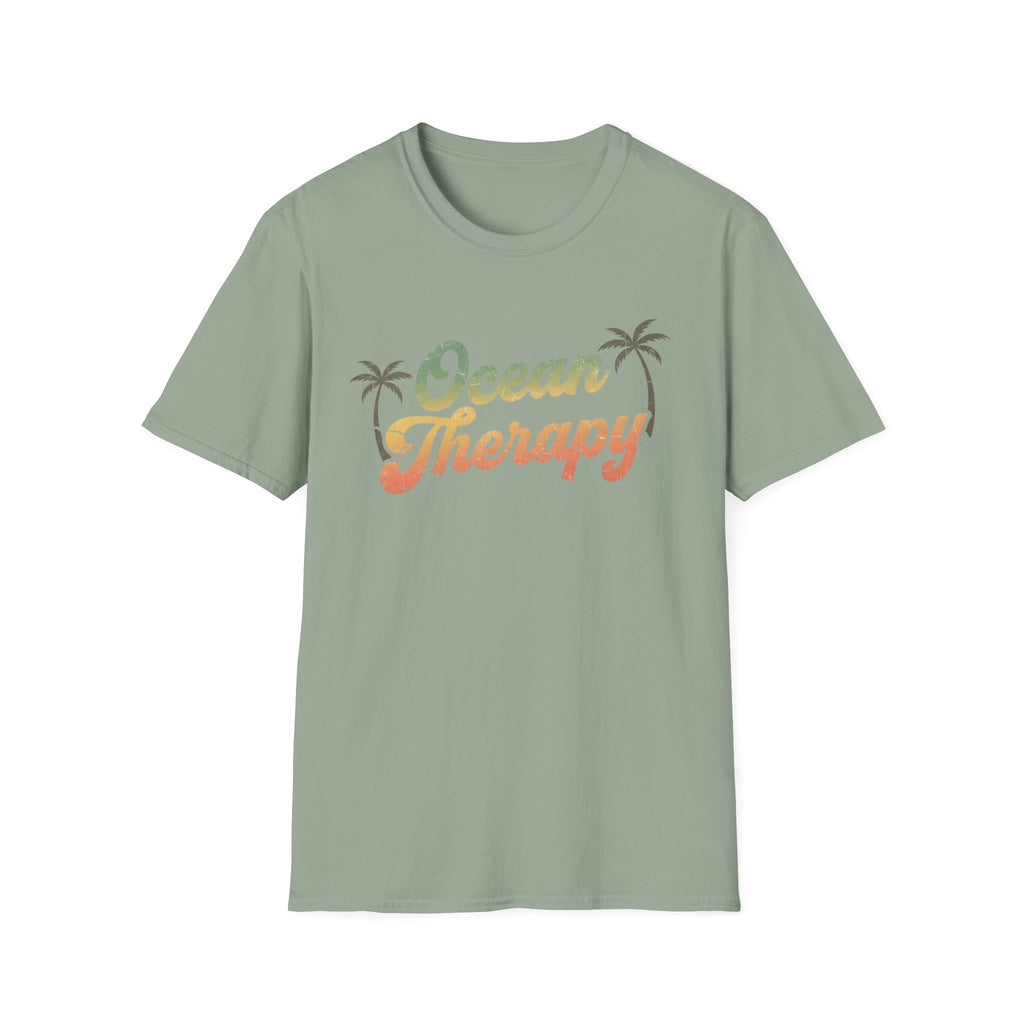 Ocean Therapy Rainbow Palm T Shirt