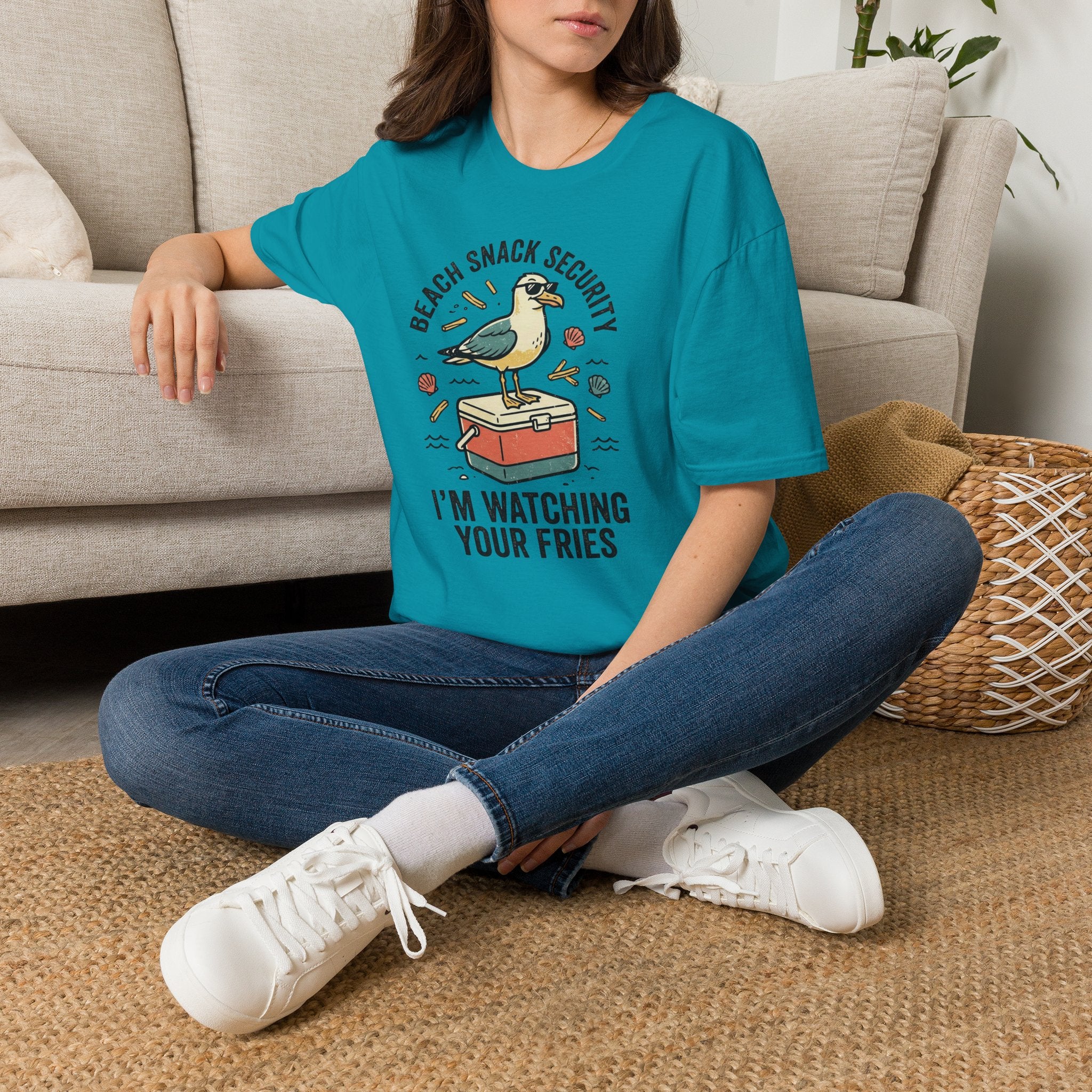 Beach Snack Security T Shirt