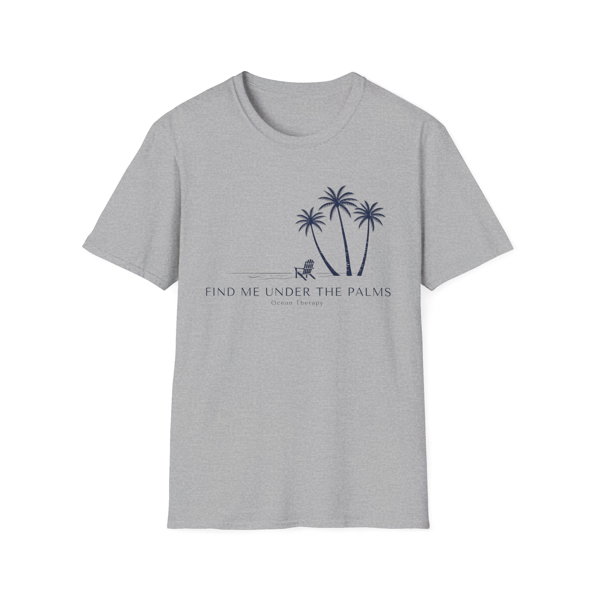 Ocean Therapy Find Me Under The Palms T Shirt