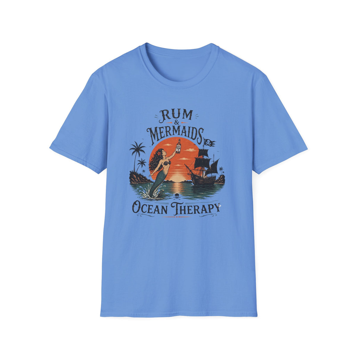 Ocean Therapy Rum & Mermaids T Shirt