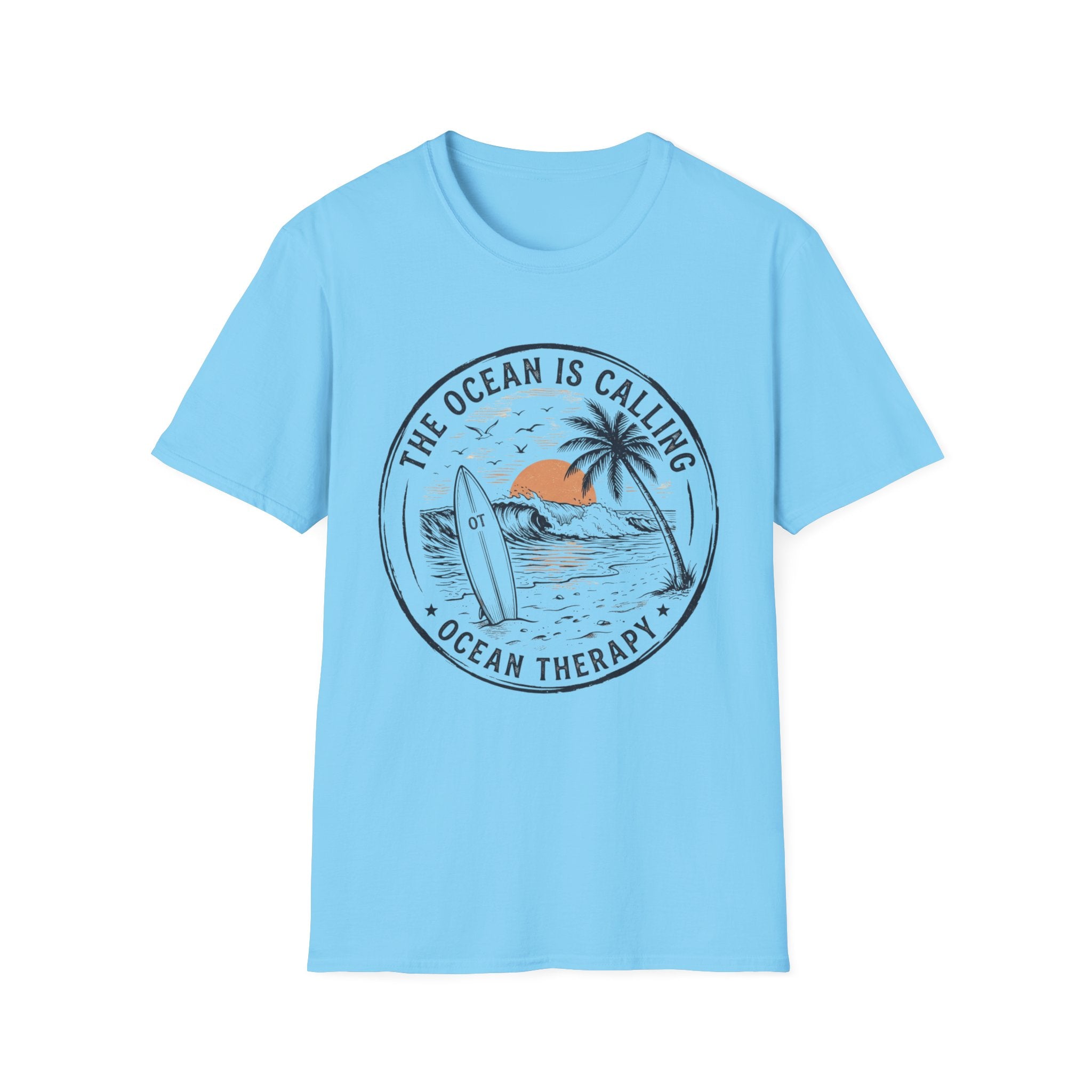 Ocean Therapy The Ocean Is Calling T Shirt