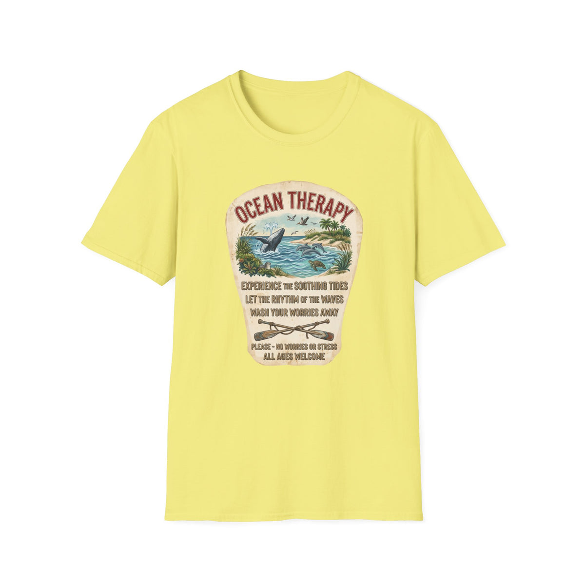Ocean Therapy Inspirational Ocean T-Shirt