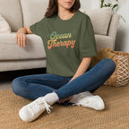 Ocean Therapy Rainbow Palm T Shirt