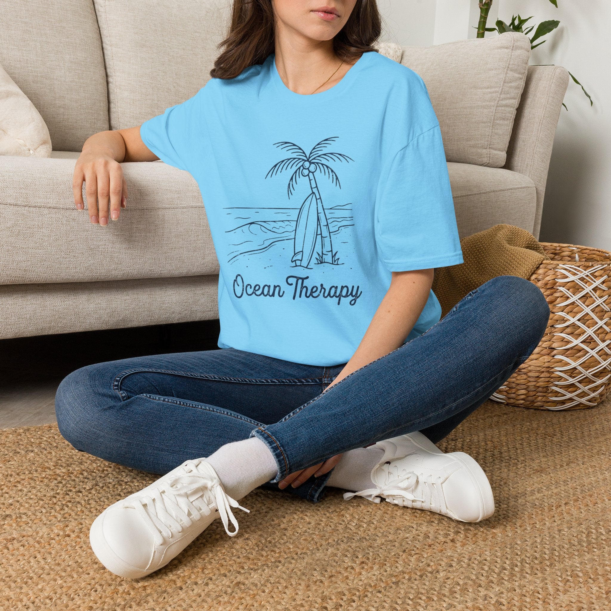 Ocean Therapy Beach T Shirt