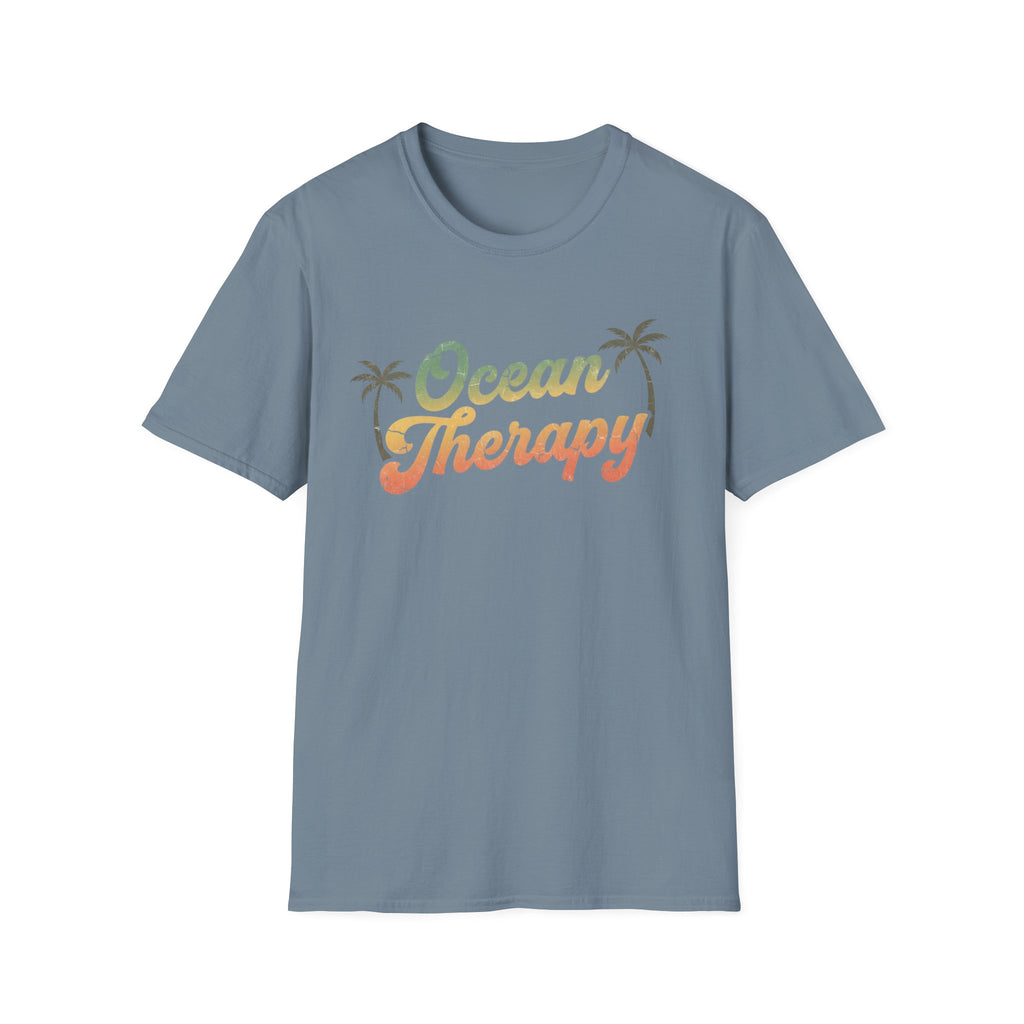 Ocean Therapy Rainbow Palm T Shirt