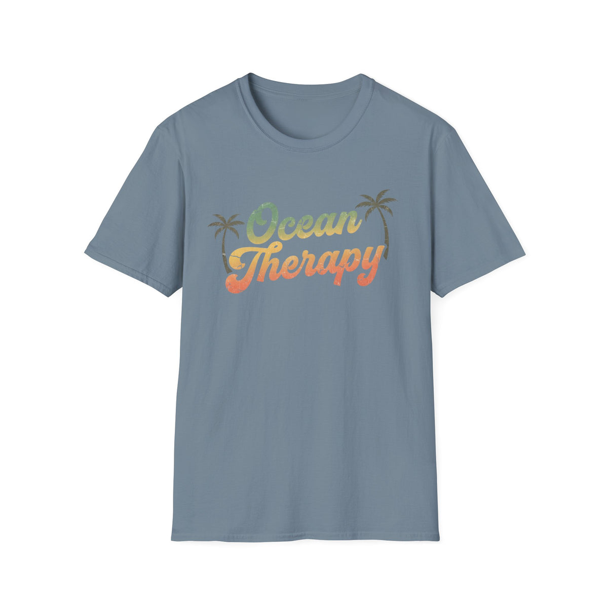 Ocean Therapy Rainbow Palm T Shirt