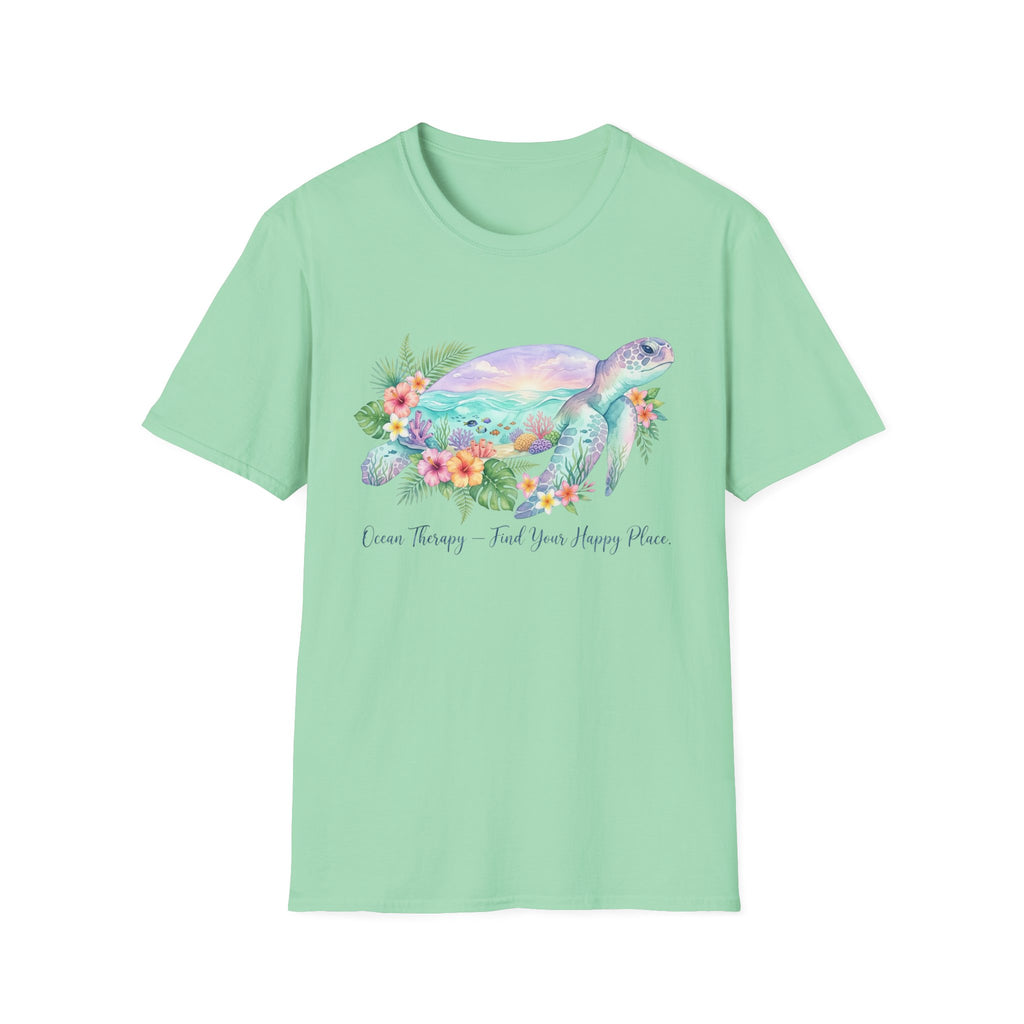 Ocean Therapy Find Your Happy Place T Shirt