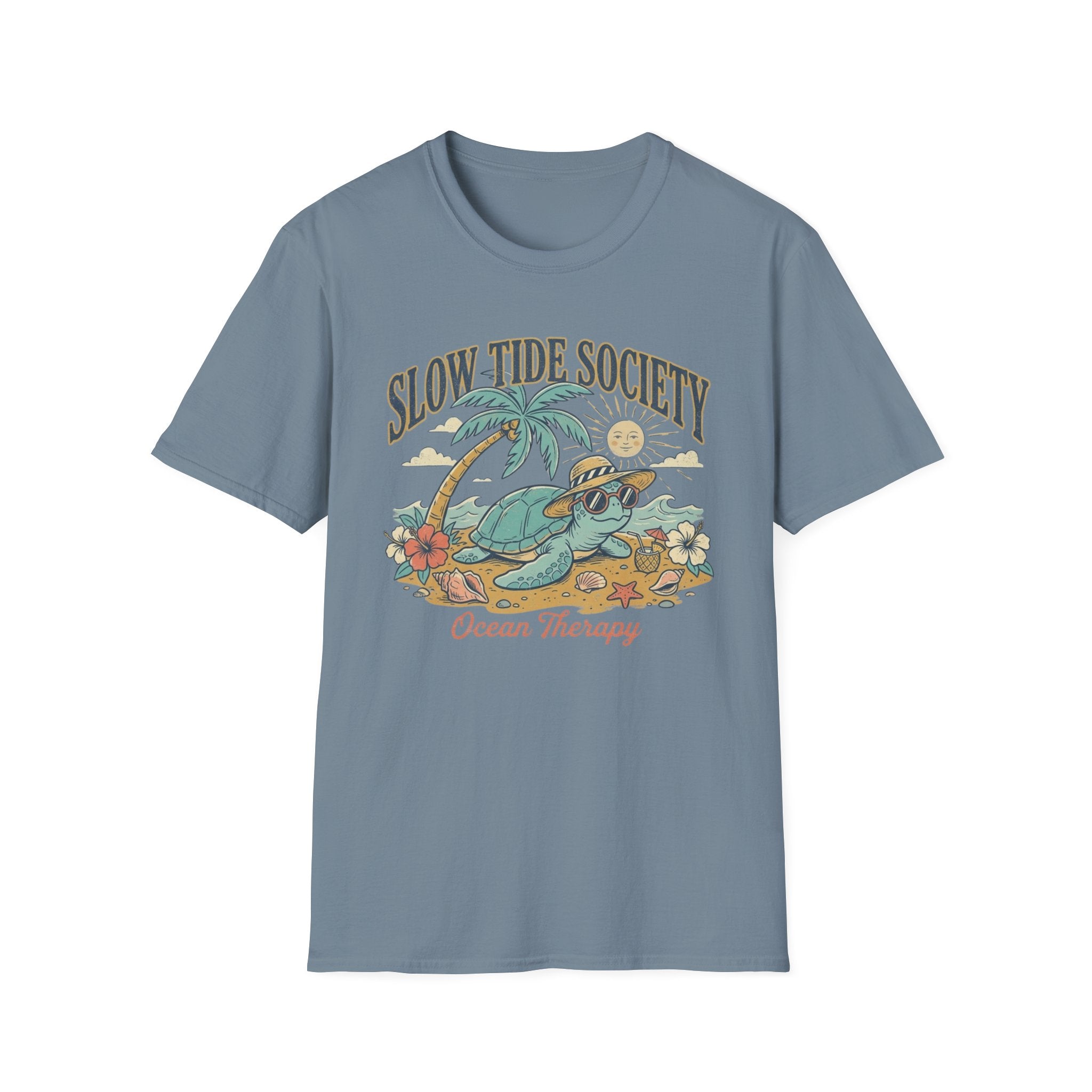 Ocean Therapy Slow Tide Society T Shirt