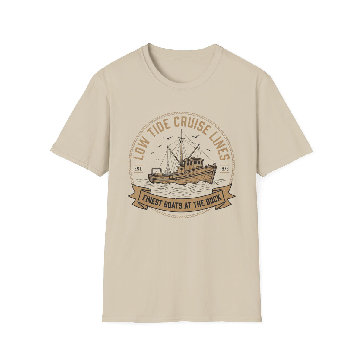 Low Tide Cruise Lines T Shirt