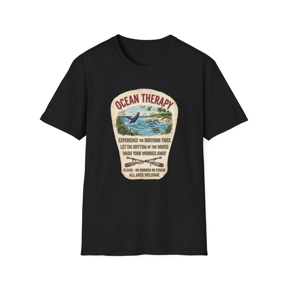 Ocean Therapy Inspirational Ocean T-Shirt