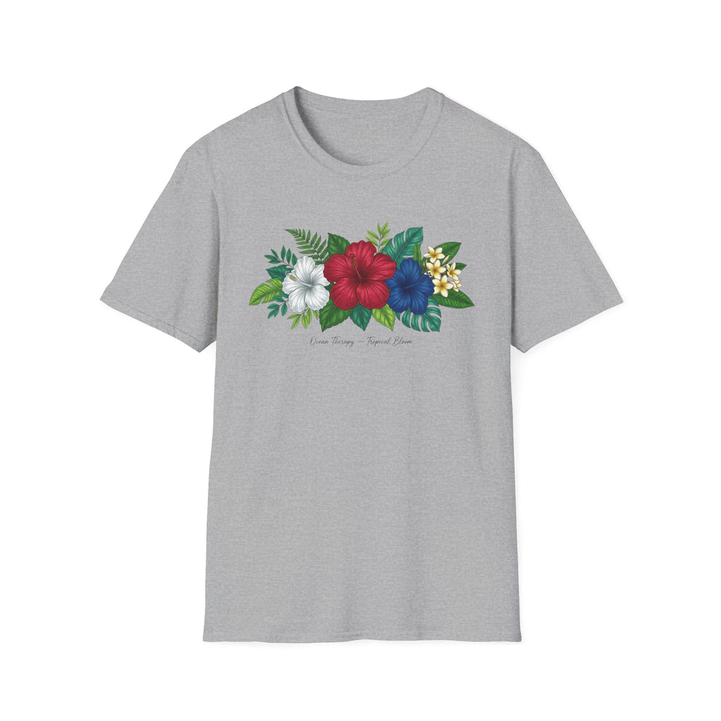 Ocean Therapy Tropical Bloom T Shirt