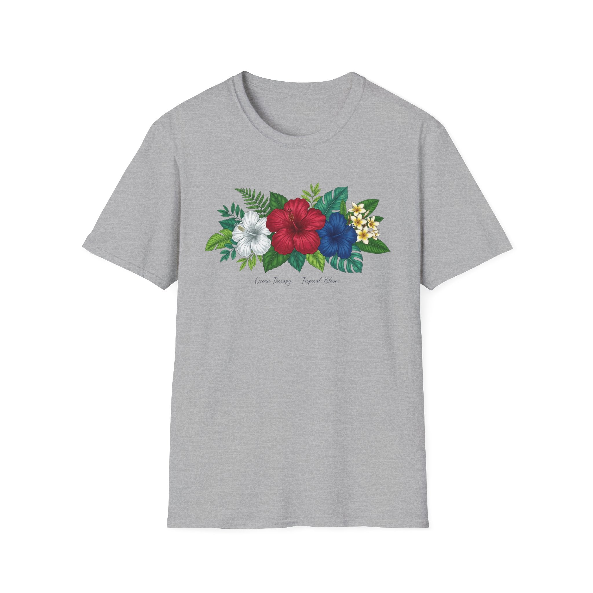 Ocean Therapy Tropical Bloom T Shirt