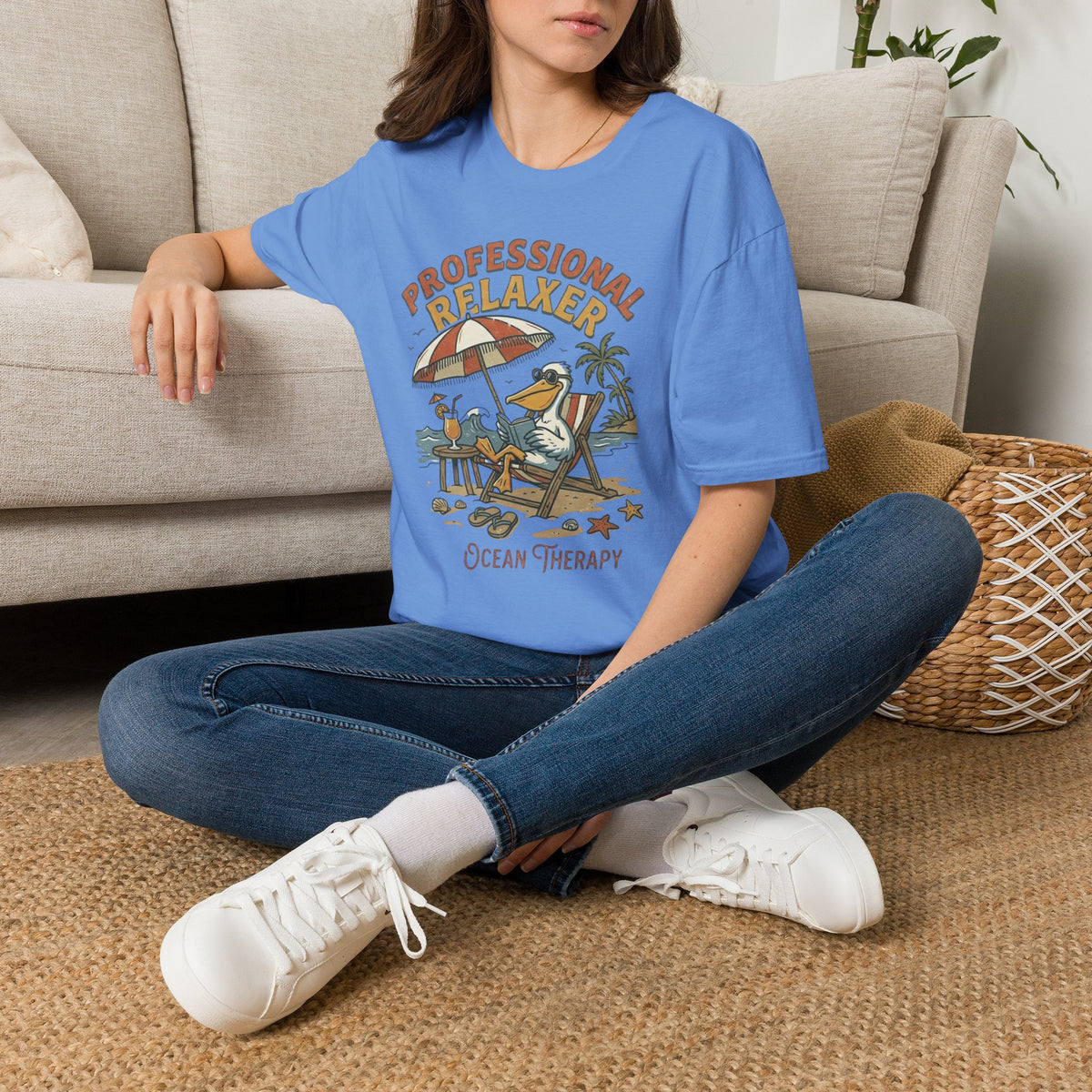 Ocean Therapy Professional Relaxer Pelican T Shirt