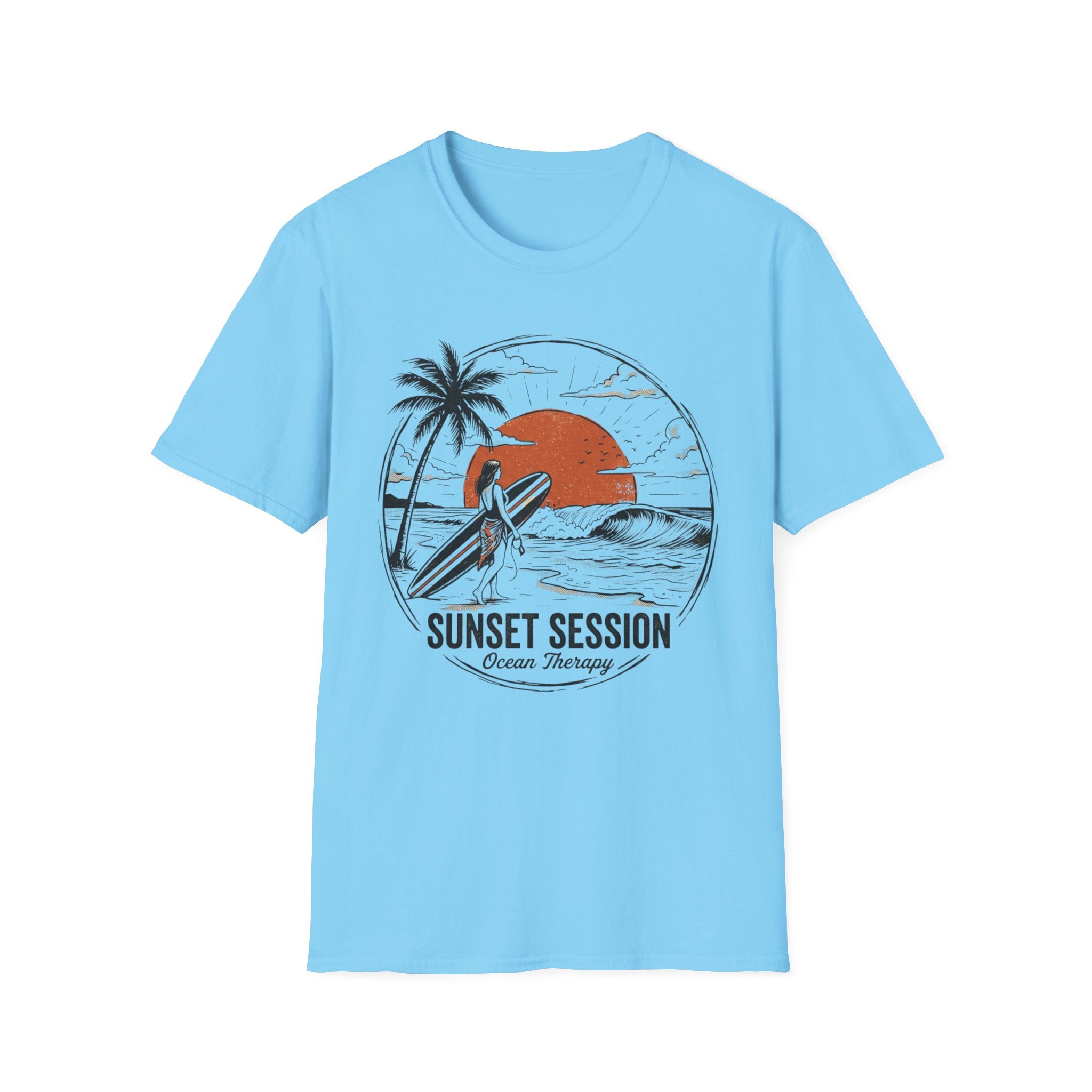 Ocean Therapy Sunset Session T Shirt