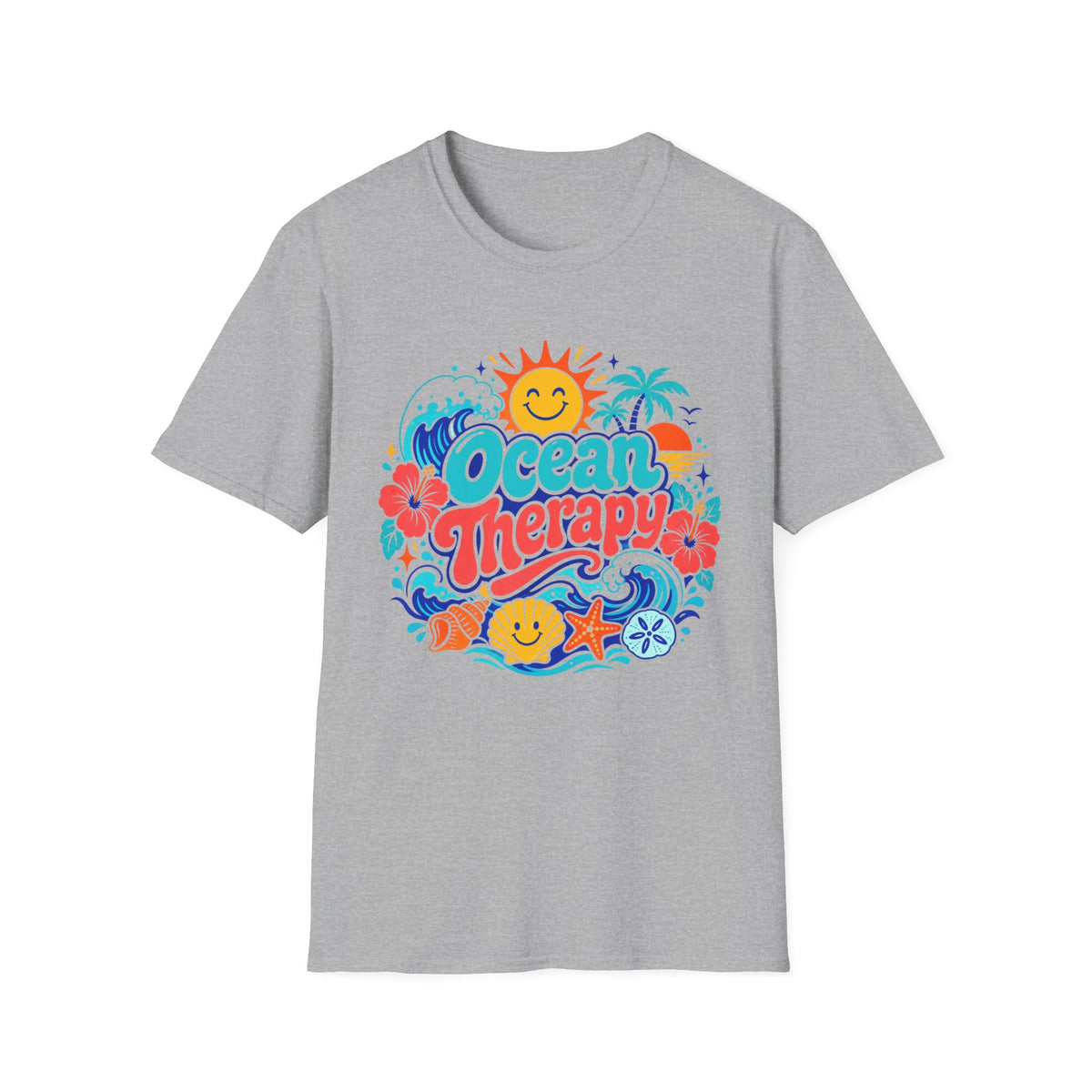 Ocean Therapy Beach Vibes T-Shirt