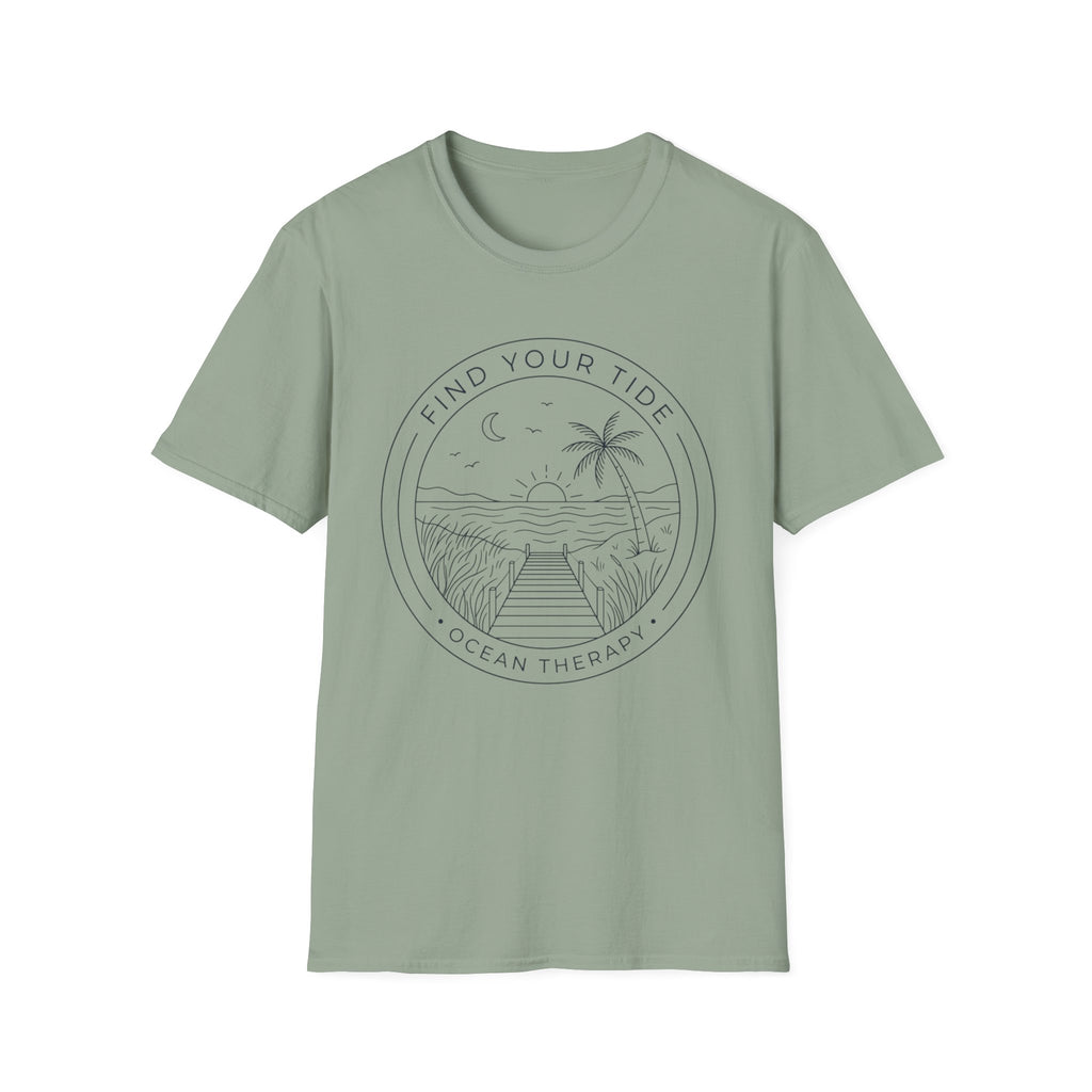 Ocean Therapy Find Your Tide T Shirt