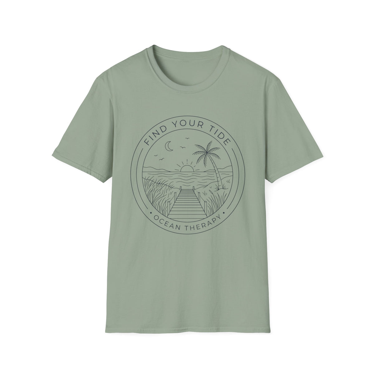 Ocean Therapy Find Your Tide T Shirt
