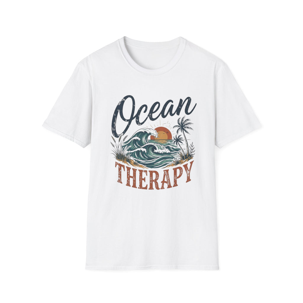 Ocean Therapy Beach Sunset T-Shirt