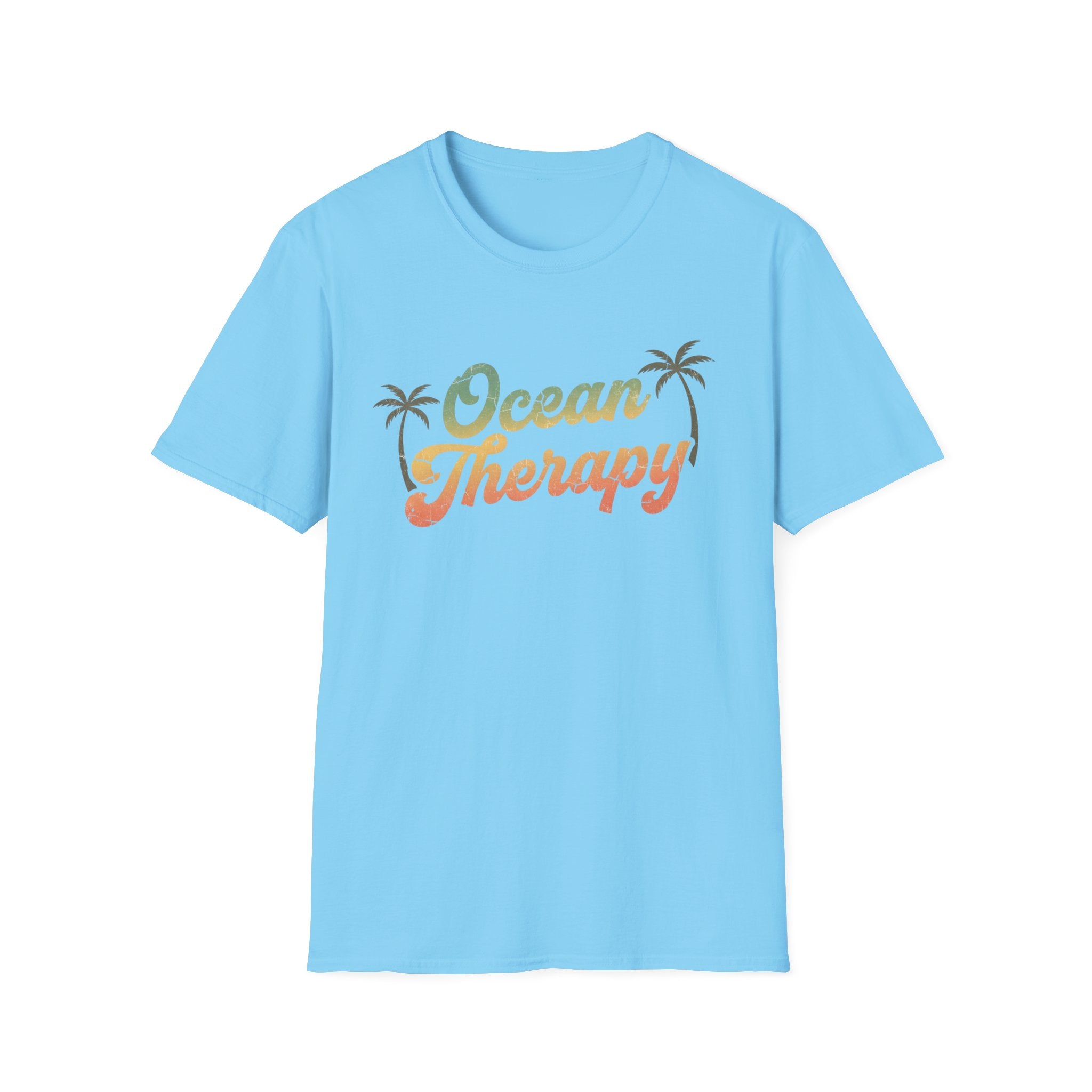 Ocean Therapy Rainbow Palm T Shirt