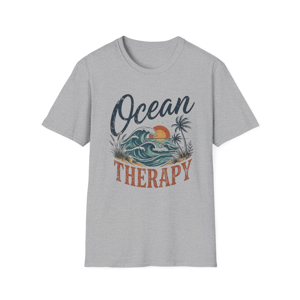 Ocean Therapy Beach Sunset T-Shirt