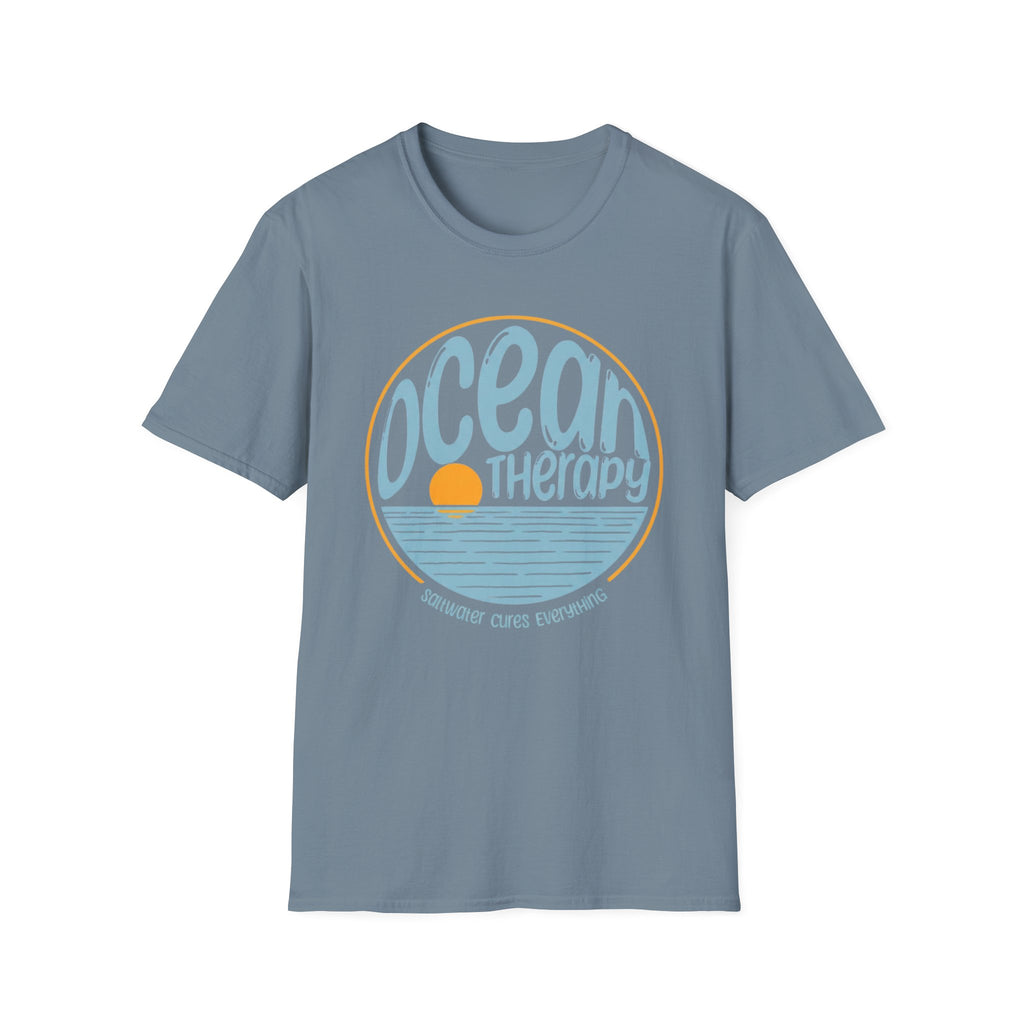 Ocean Therapy Saltwater Cures Everything T Shirt