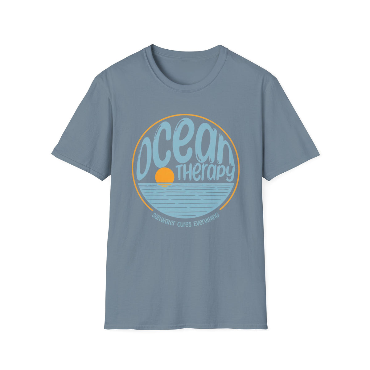 Ocean Therapy Saltwater Cures Everything T Shirt
