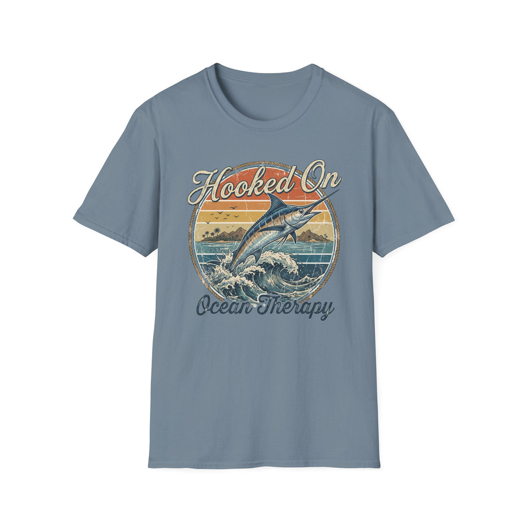 Ocean Therapy Be Where You're Happy T Shirt