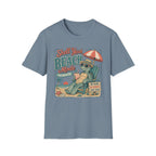 T-Shirt — "Shell Yeah Beach Mode Always" Retro Turtle Beach Vacation Tee