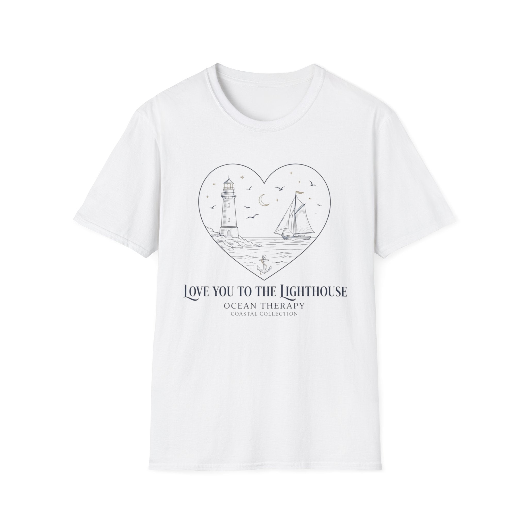 Ocean Therapy Love You To The Lighthouse T Shirt