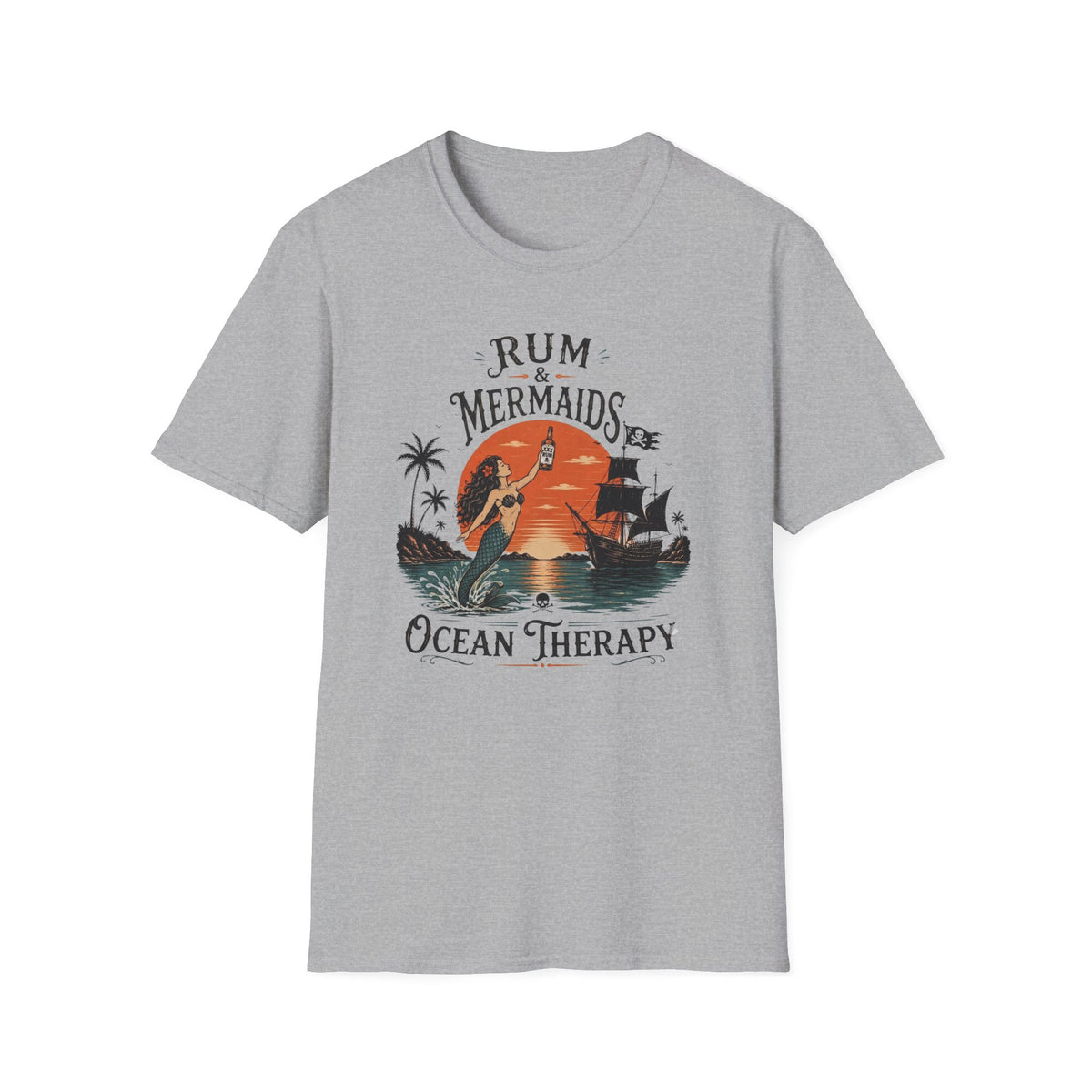 Ocean Therapy Rum & Mermaids T Shirt