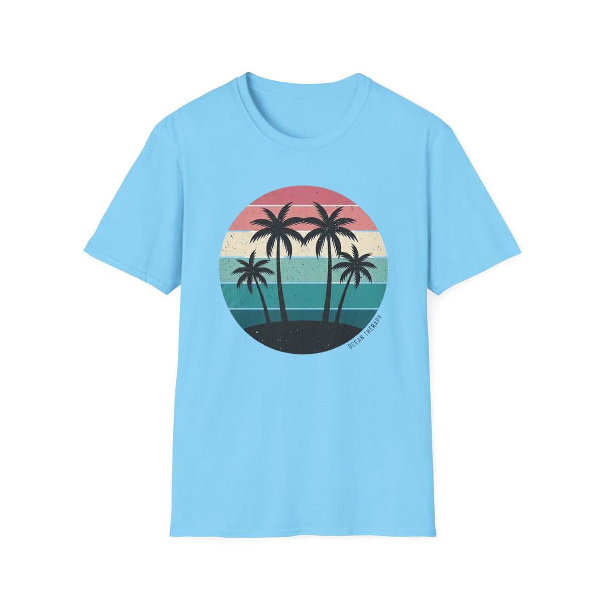 Ocean Therapy Sunset Palms T Shirt