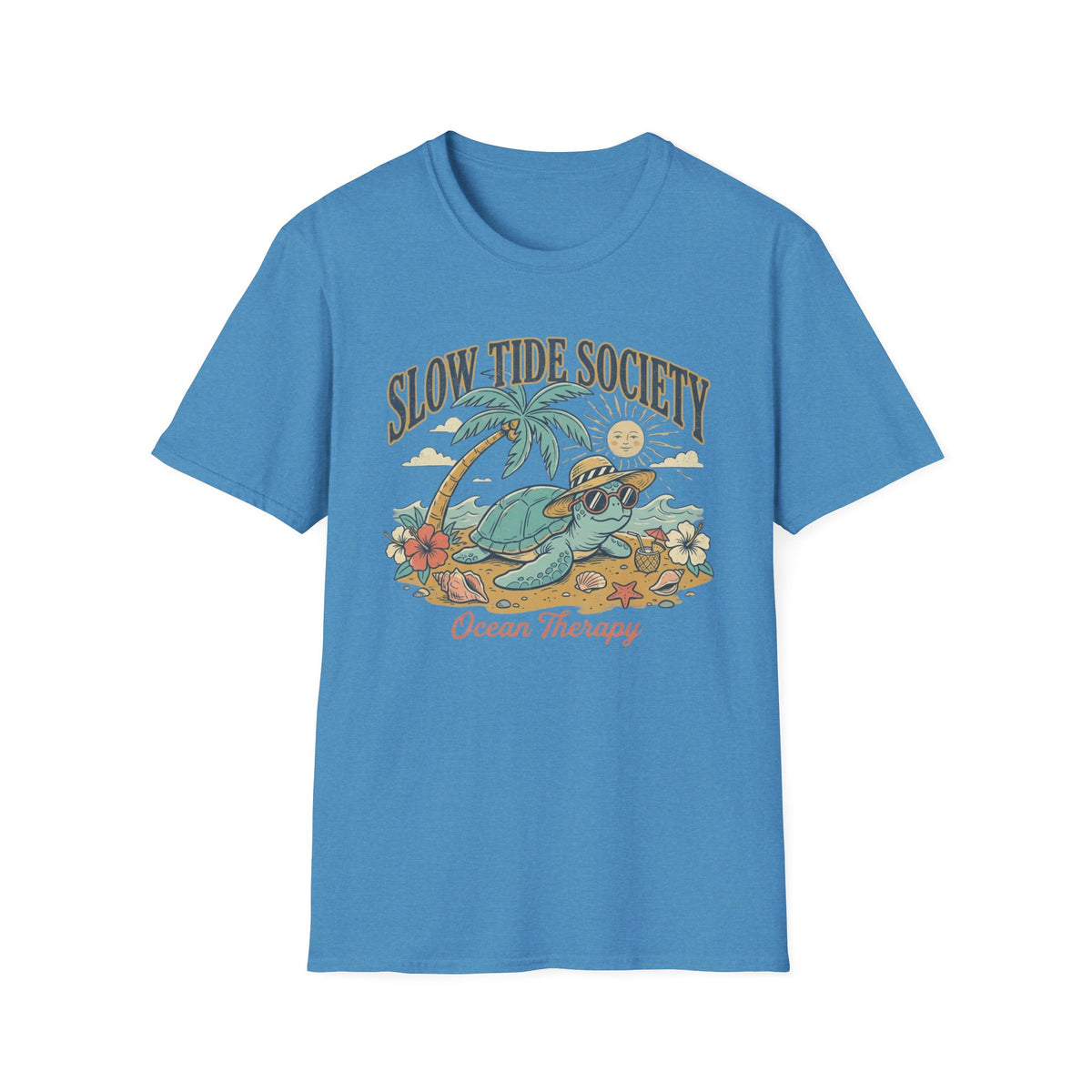 Ocean Therapy Slow Tide Society T Shirt