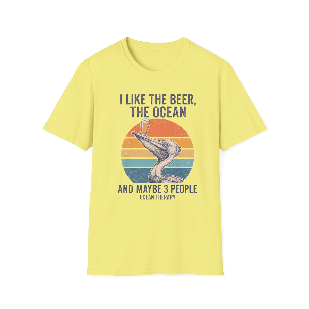 Ocean Therapy Beer Ocean People T Shirt