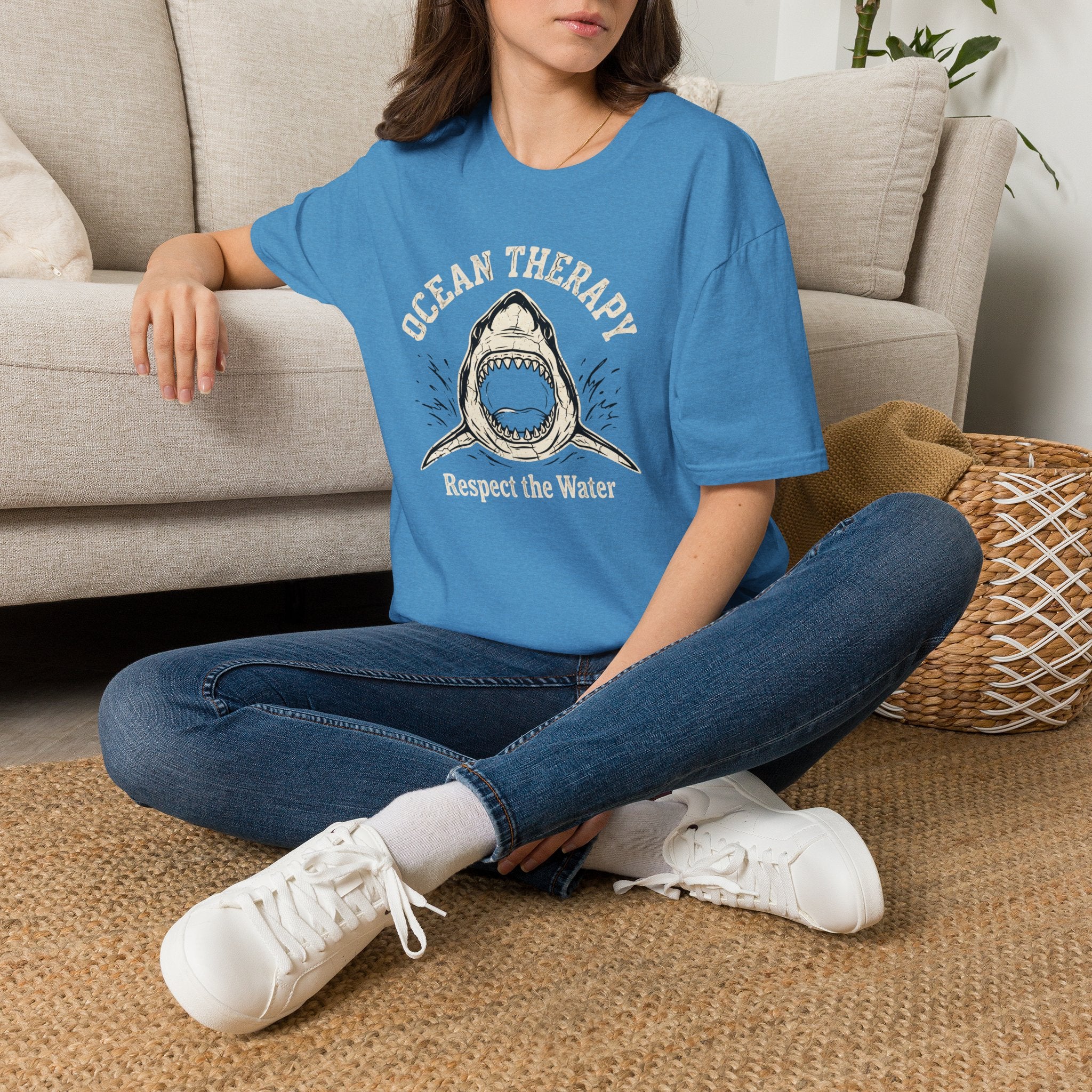 Ocean Therapy Respect The Water T Shirt