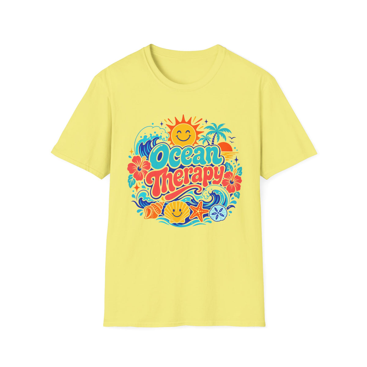 Ocean Therapy Beach Vibes T-Shirt