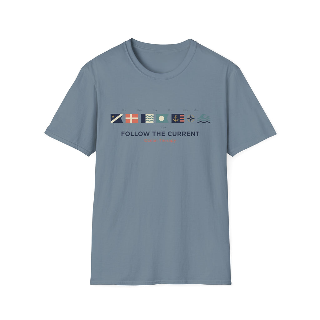 Ocean Therapy Follow The Current T Shirt