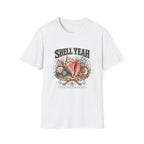 Shell Yeah T-Shirt – Vintage Seashell Graphic Tee for Beach Lovers