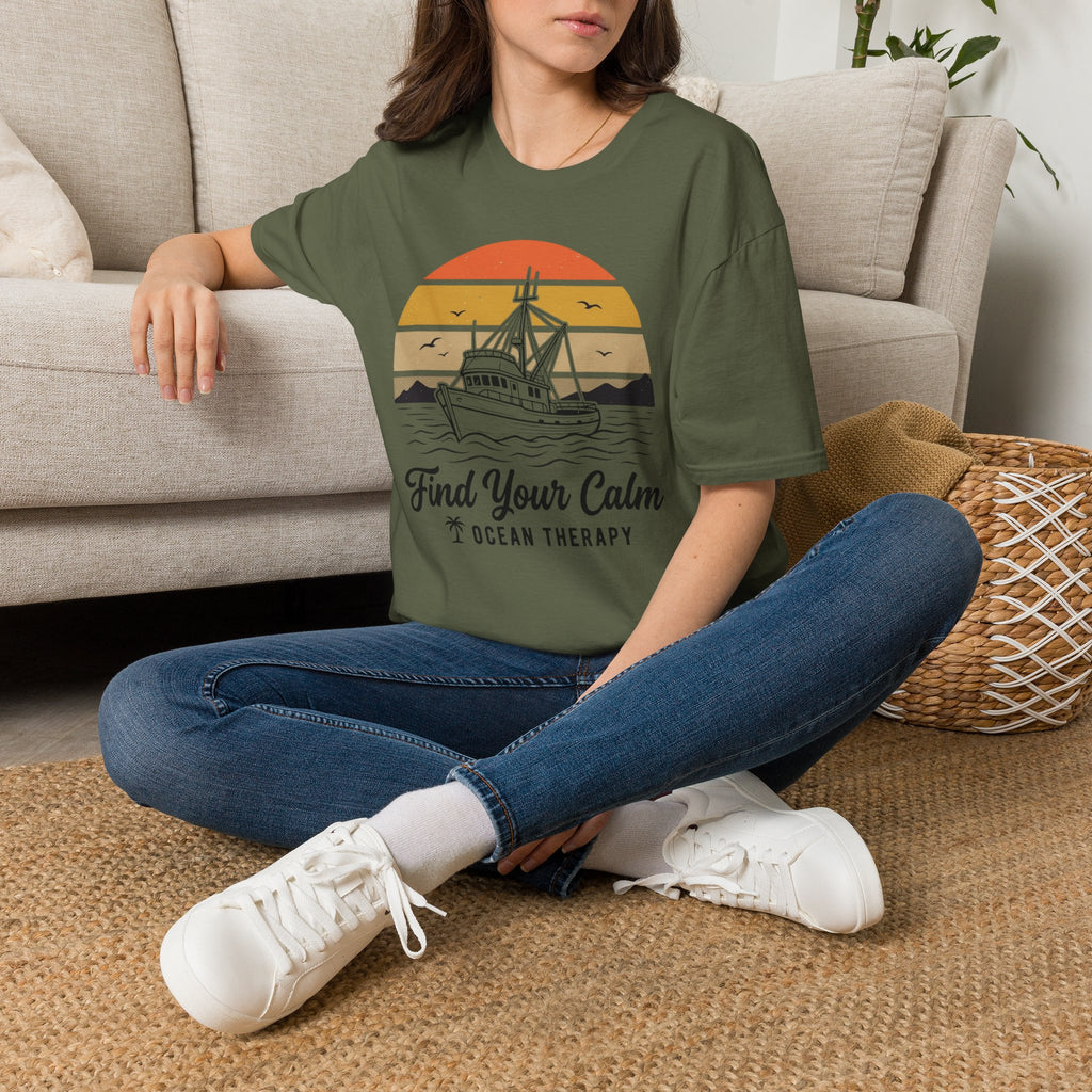 Ocean Therapy Find Your Calm T Shirt