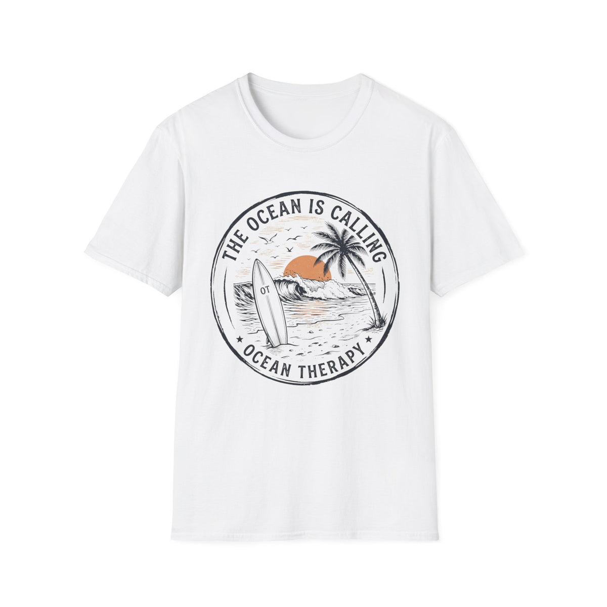 Ocean Therapy The Ocean Is Calling T Shirt