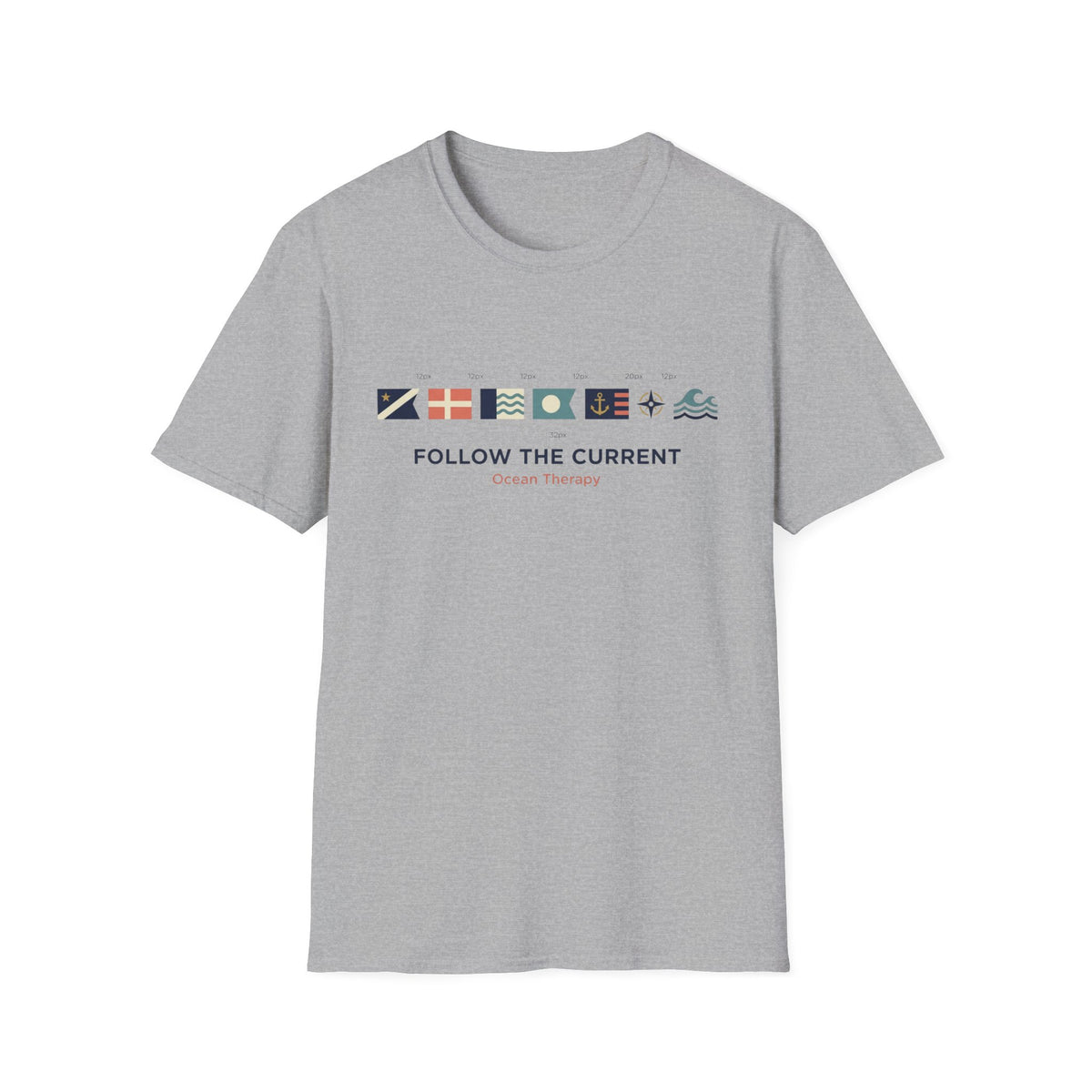 Ocean Therapy Follow The Current T Shirt