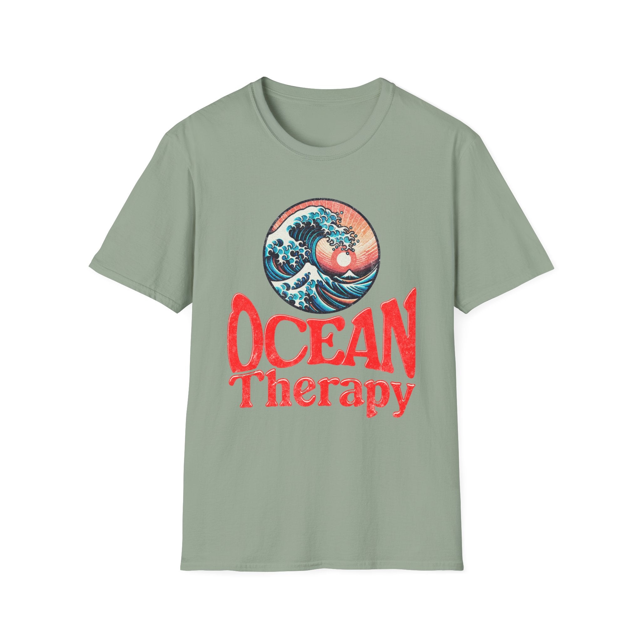 Ocean Therapy Sun & Waves T Shirt