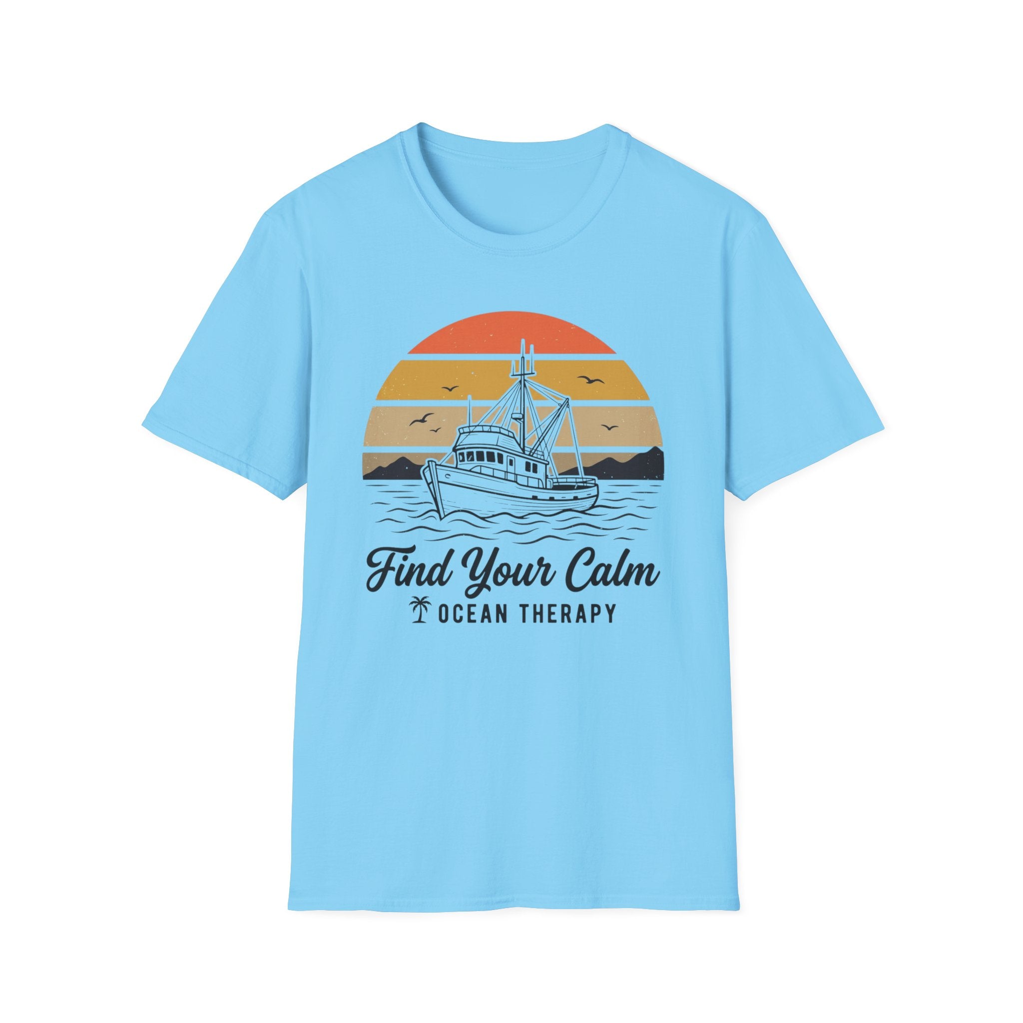 Ocean Therapy Find Your Calm T Shirt