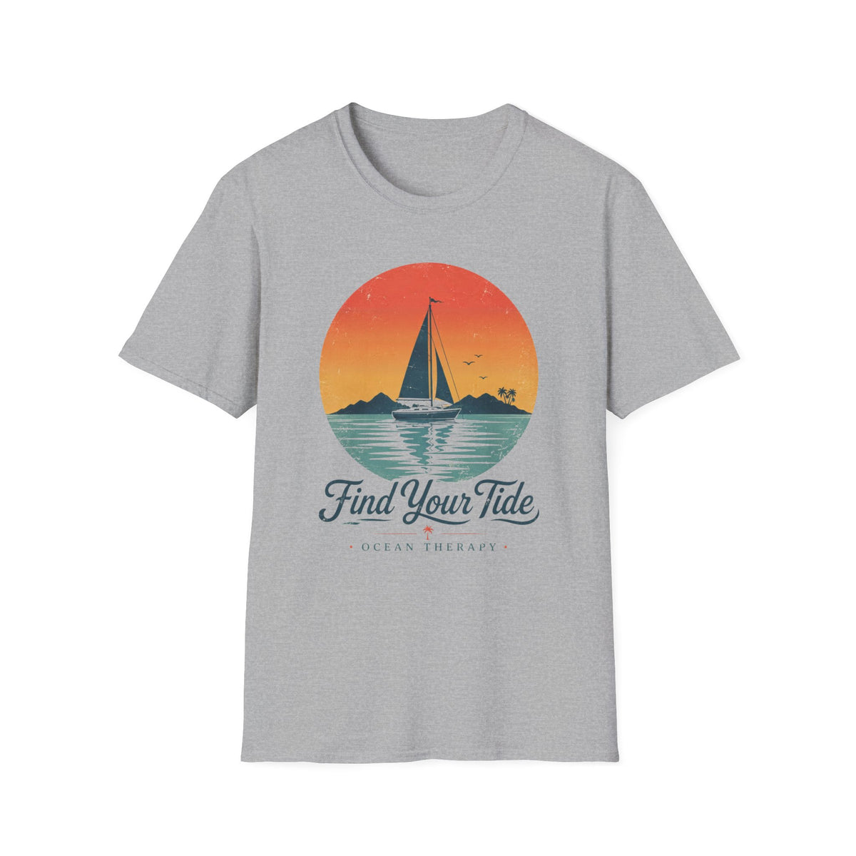 Ocean Therapy Find Your Tide T Shirt