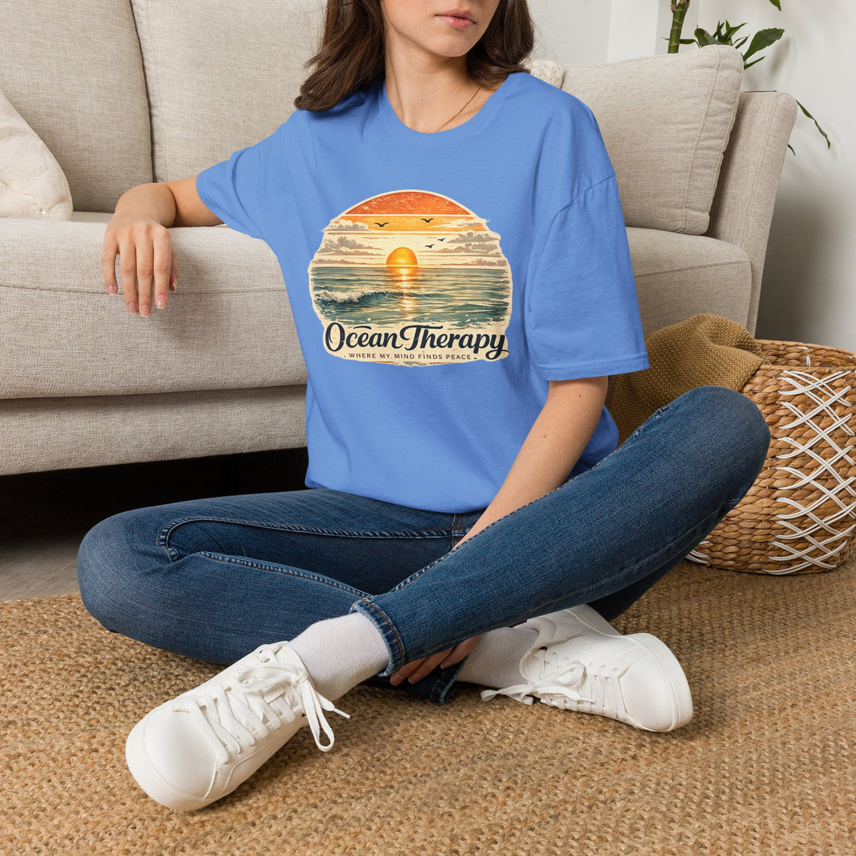 Ocean Therapy Where My Mind Finds Peace T Shirt