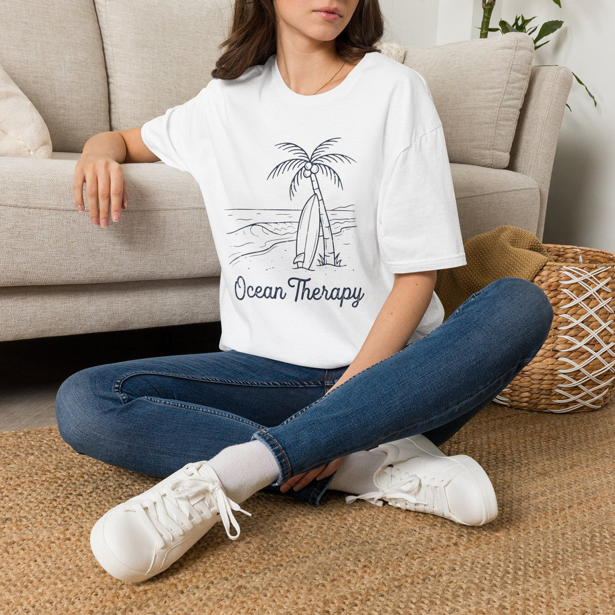 Ocean Therapy Beach T Shirt