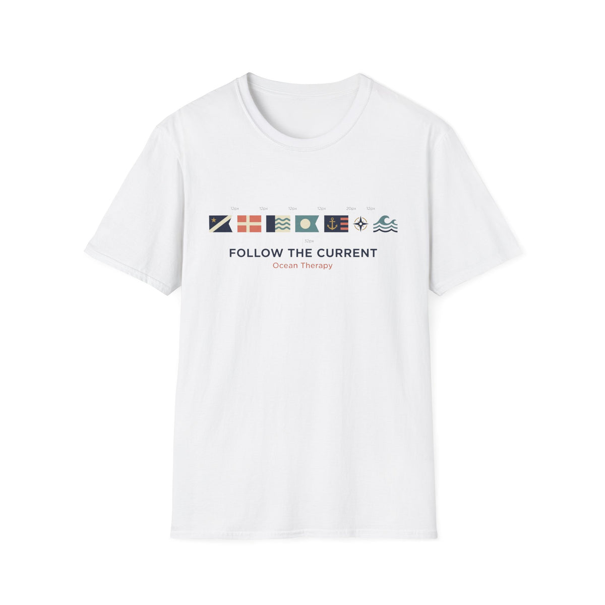 Ocean Therapy Follow The Current T Shirt
