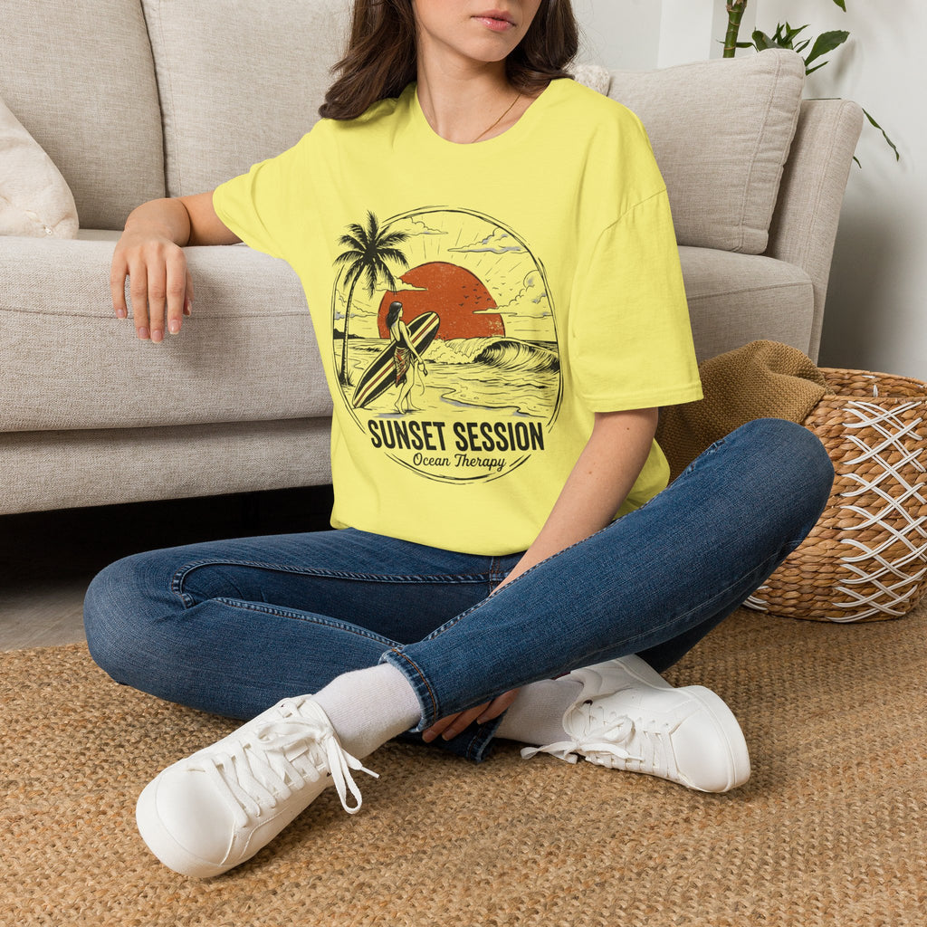 Ocean Therapy Sunset Session T Shirt