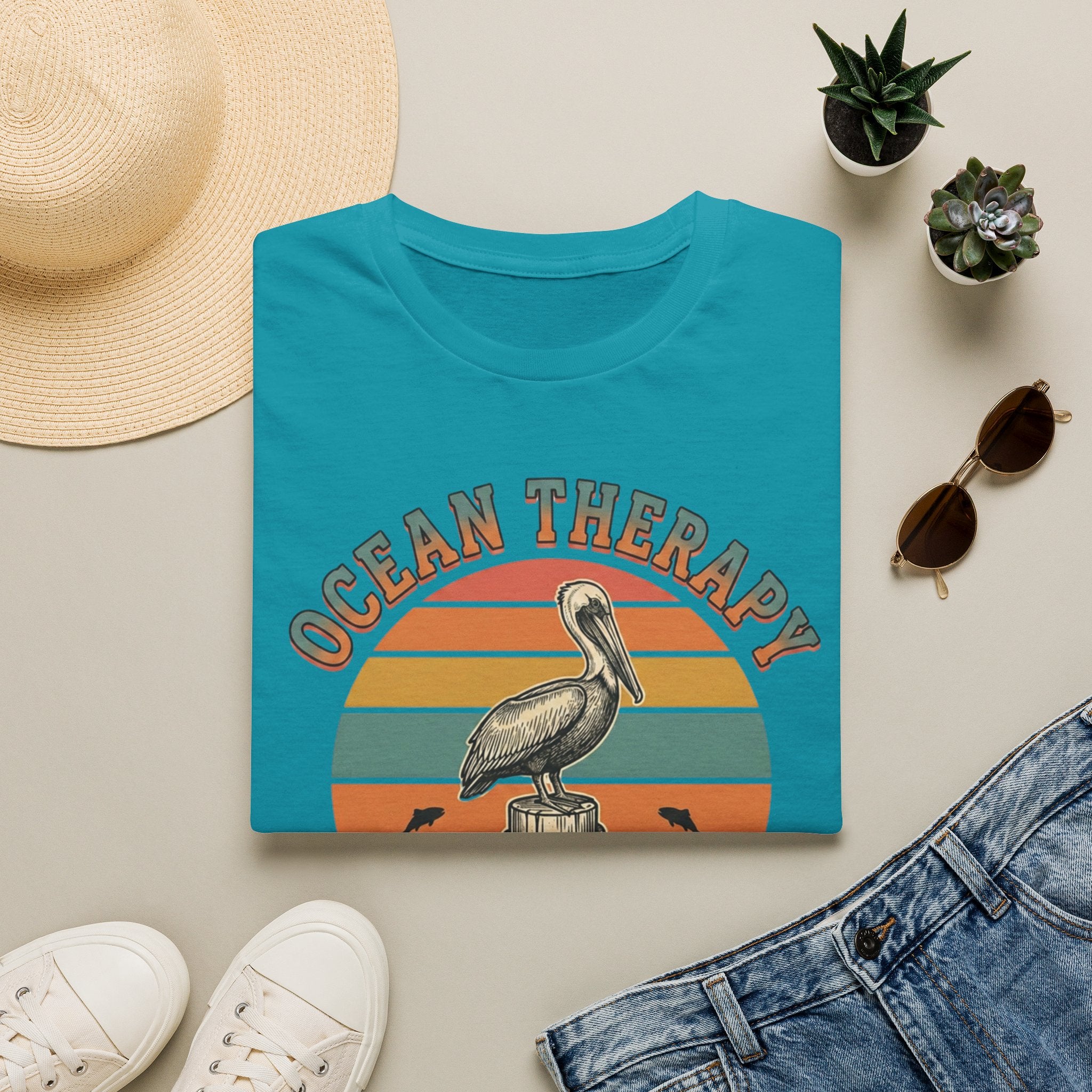 Ocean Therapy Life Is Better Dockside T Shirt