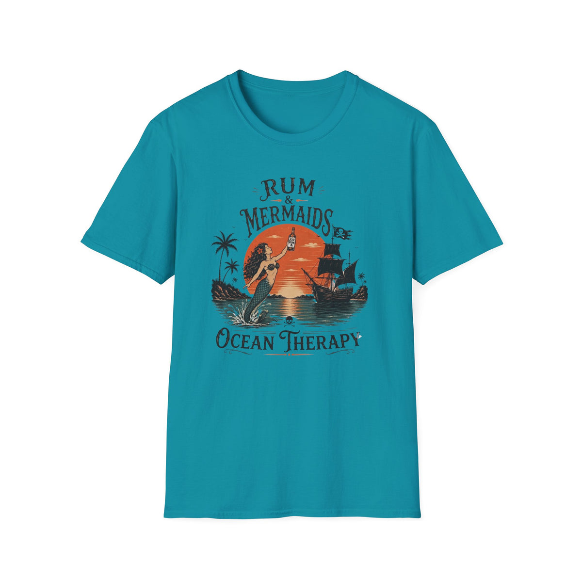Ocean Therapy Rum & Mermaids T Shirt