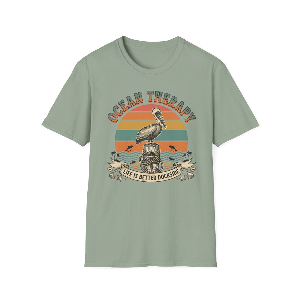 Ocean Therapy Life Is Better Dockside T Shirt